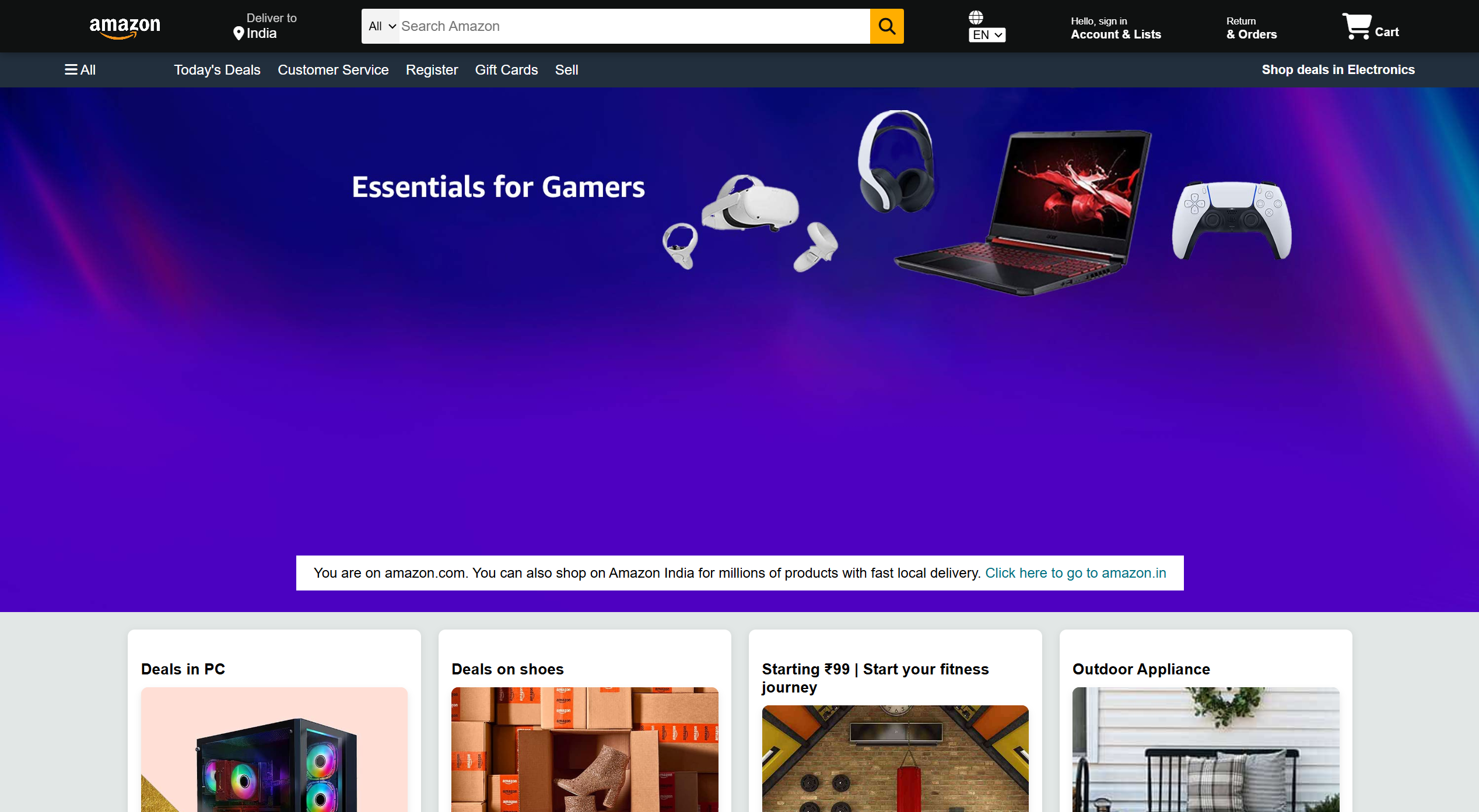 Amazon Clone Project