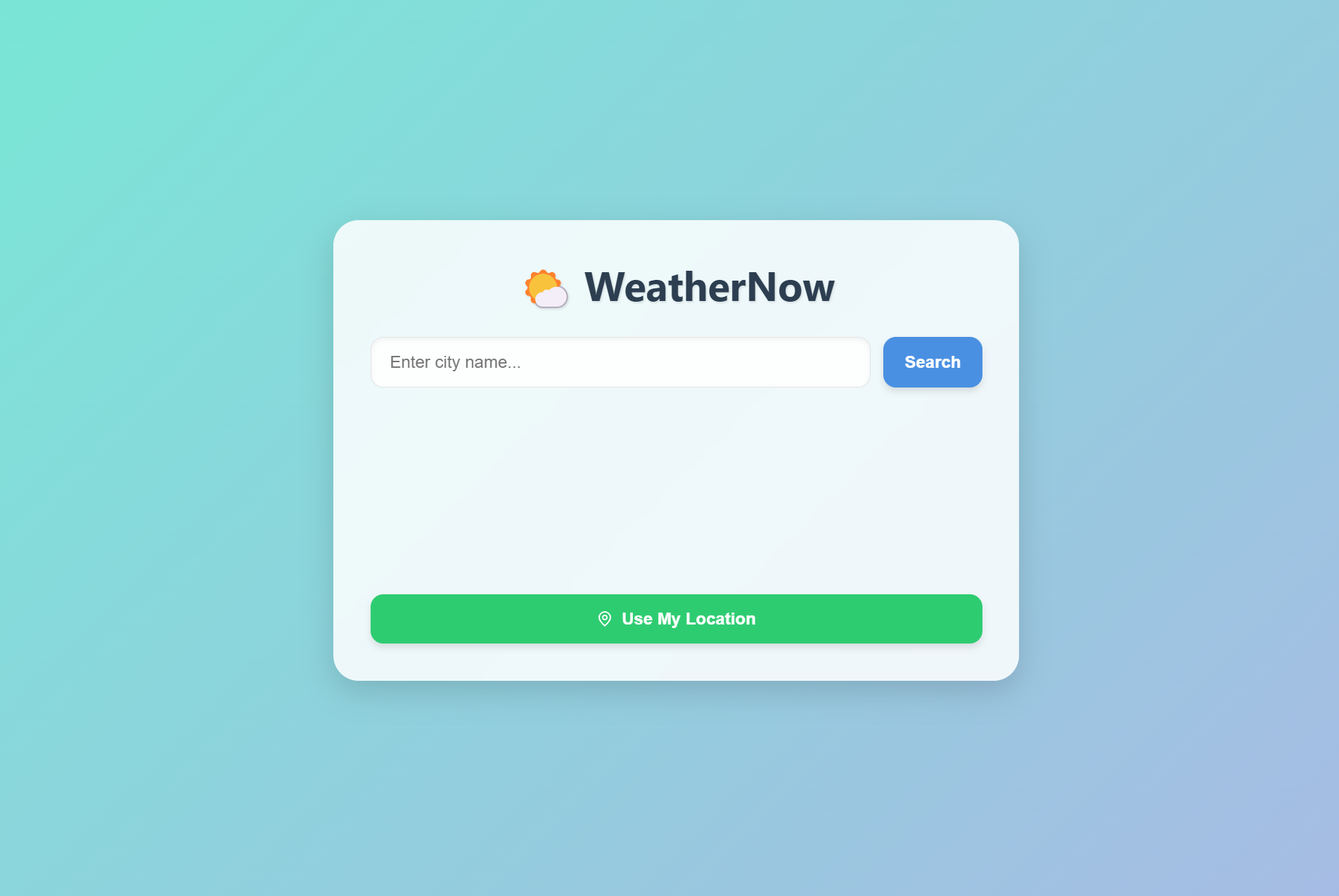 Weather App
